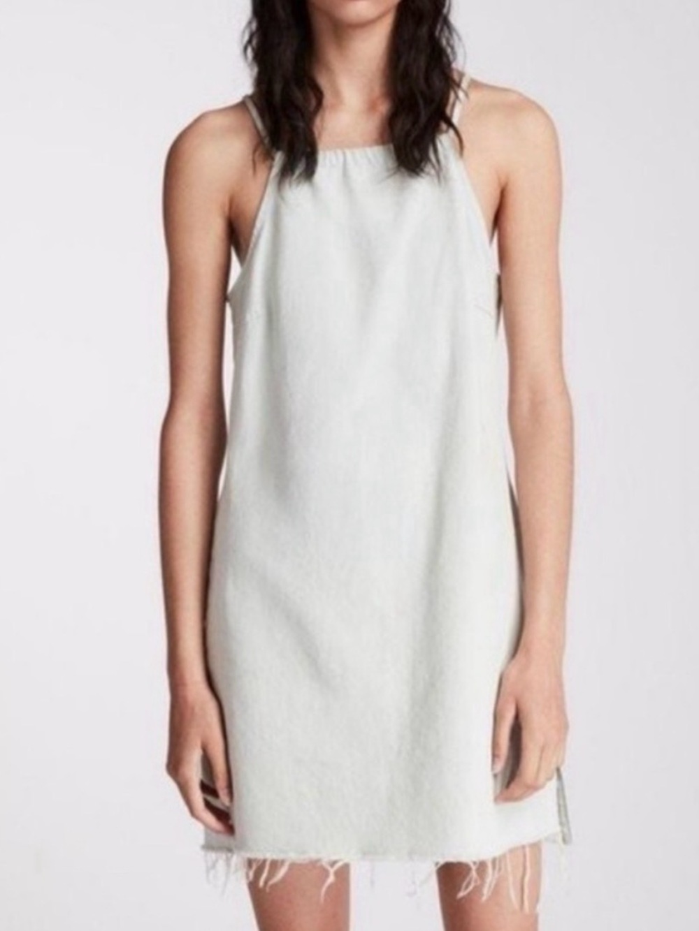 All Saints White Halter-Style Camisole